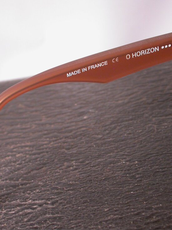Authentic Anne et Valentin Horizon Amber Clear Eyeglasses Made in France RX main image 7